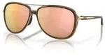 OAKLEY Split Time Sonnenbrille braun Tortoise - Prizm Rose Gold Polarized...