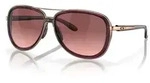 OAKLEY Split Time Sonnenbrille Crystal Raspberry - G40 schwarz Gradient Gl&auml;ser -