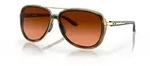 OAKLEY Split Time Sonnenbrille braun Tortoise - Prizm braun Gradient Gl&auml;ser -...