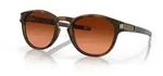 OAKLEY Latch Sonnenbrille Mattbraun Tortoise - Gl&auml;ser Prizm brauner Farbverlauf