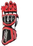 RST TracTech Evo 4 Leder Motorradhandschuhe Rot/Wei&szlig;/Schwarz - XL