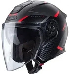 Caberg Helm Flyon II Boss matt-grau/rot-schwarz - L