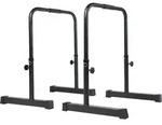 Matchu Sports Verstellbare Dip Barren - Schwarz - Stahl