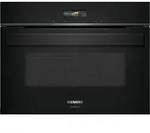 Siemens CE932GXB1 iQ700, Einbau-Mikrowelle, 60 x 45 cm, Schwarz, Edelstahl -