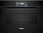 Siemens CS958GDD1 iQ700, Einbau-Dampfbackofen, 60x45 cm, Schwarz, Edelstahl -