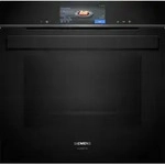 Siemens HS958GCB1 iQ700, Einbau-Dampfbackofen, 60 x 60 cm, Schwarz, Edelstahl -