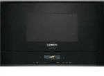 Siemens BF922R1B1 iQ700, Einbau-Mikrowelle, Schwarz, Edelstahl - StudioLine