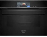 Siemens CS958GCB1 iQ700, Einbau-Dampfbackofen, 60x45 cm, Schwarz, Edelstahl -