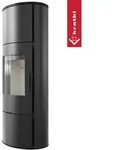 Kaminofen aus Stahl KRATKI ROLLO Hoch &Oslash; 150 7 kW