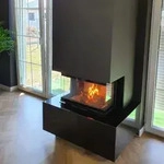 Kamineinsatz KRATKI NBC 680/280 7 kW &Oslash; 160 mit Schiebet&uuml;r