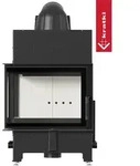 Kamineinsatz aus Stahl KRATKI FLOKI S links 8 kW &Oslash; 160