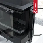 Kamineinsatz KRATKI NBC 680/280 7 kW &Oslash; 160 schwarz Verkleidung