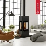 Kaminofen aus Stahl KRATKI THOR VIEW &Oslash; 150 8 kW