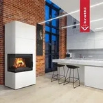 Kamineinsatz Simple Box 8 kW &Oslash; 200 Bianco