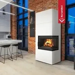 Kamineinsatz Simple Box 8 kW &Oslash; 200 Bianco