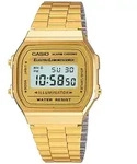 Casio A168WG-9EF - Gold / 37 mm / Gold