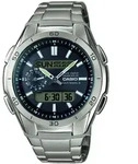Casio Herren mit Solar und Funk und Titanarmband WVA-M650TD-1AER - Default