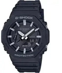 Casio Digital Quarz Uhr mit Kautschuk Armband GA-2100-1AER - Default