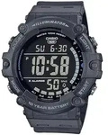 Casio AE-1500WH-8BVEF - Anthrazit / 54 mm / Schwarz