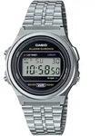 Casio A171WEG-9AEF/A171WE-1AEF - Silber / 38mm / Schwarz
