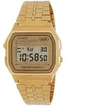Casio A158WETB-1AEF/A158WETG-9AEF - Gold / 36mm / Gold