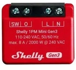 Shelly 1PM Mini Gen.3 - Relais - WLAN & Bluetooth - Smart Home - Kompatibel mit