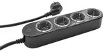 Shelly Power Strip 4 Gen4 - Smarte Steckdosenleiste - Schwarz