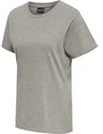 HUMMEL hmlRED BASIC T-SHIRT S/S WOMAN grey melange XS