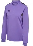 HUMMEL hmlAUTHENTIC HALF ZIP SWEAT WOMAN dahlia purple/asphalt XS