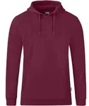 Jako Kapuzensweat Organic maroon 116