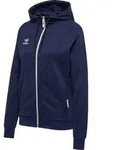 HUMMEL hmlMOVE GRID COTTON ZIP HOODIE WOMA marine XS