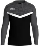 Jako Sweat Iconic schwarz/anthrazit 116