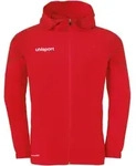 Uhlsport Goal 25 Evo Woven Hood Jacket Rot/wei&szlig; 128