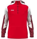 Jako Zip Hoodie Dynamic rot/wei&szlig;/dunkelrot 128