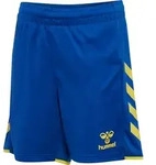 HUMMEL hmlCORE 2.0 SHORTS KIDS TRUE BLUE/BLAZING YELLOW 116