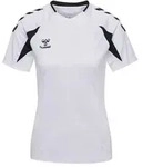 HUMMEL hmlCORE 2.0 JERSEY S/S WOMAN WHITE/BLACK XS