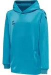 HUMMEL hmlCORE XK POLY KIDS SWEAT HOODIE blue danube 140