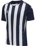 HUMMEL hmlCORE XK STRIPED JERSEY S/S marine/white S