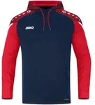 Jako Kapuzensweat Performance marine/rot L