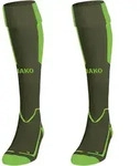 Jako Stutzenstrumpf Lazio khaki/neongr&uuml;n 3 (35-38)