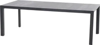 Siena Garden Silva Tisch 220 x 100 cm matt anthrazit Keramik wood grey
