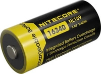 SYSMAX Innovations NL169, SYSMAX Innovations Nitecore 16340 - NL169 - 950mAh...