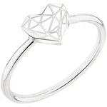 LIEBESKIND BERLIN Ring Broken Heart in 56