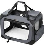 Feandrea Transportbox f&uuml;r Haustiere Grau PDC70GY