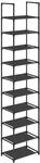 SONGMICS Schuhregal mit 10 Ebenen 33 x 33 x 173 cm B34LSR110B02