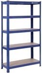 SONGMICS Schwerlastregal 650 kg Blau GLR30Q