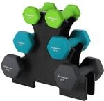 SONGMICS Kurzhantel-Set mit Hantelst&auml;nder SYL612G02