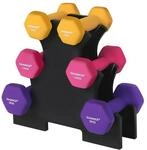 SONGMICS Kurzhantel-Set mit Hantelst&auml;nder SYL609B02