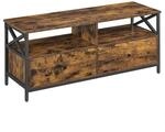 VASAGLE Fernsehtisch 120 x 40 x 50 cm LTV300B01