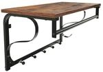VASAGLE Industrial Look Wandgarderobe LCR11BX